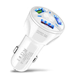 OLAF USB Car Charger Quick Charge 4.0 3.0 for iPhone Samsung Xiaomi Fast Charger QC 3.0 QC 4.0 Mobile Phone