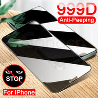 Anti Spy Tempered Glass For iPhone X XR XS 12 11 Pro Max Privacy Screen Protector iPhone 8 7 6 6S Plus 5 5S SE Protection Glass
