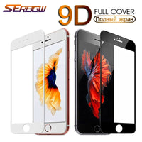 9D Safety Full Protection Glass For iPhone 7 8 6 6S 5 5S SE 2020 Tempered Screen Protector For iPhone 6 6S 7 8 Plus Glass Film