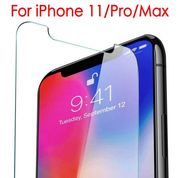 Iphone11 Protective Glass For Apple Iphone 11 Pro Max Screen Protector Phone 11 11Pro 11max Tempered Glass armor Film