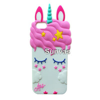 3D Cartoon Minnie Cat Coffee Cup Unicorn Soft Silicone Cover