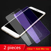 2Pcs/lot Full Tempered Glass Screen Protector
