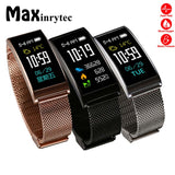 Maxinrytec X3 High Quality Wrist Band Fit Bit Flex Smart Watch IP68 Waterproof  Heart Rate Tracker Smartband Fitness Monitor